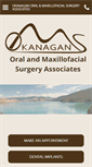 Mobile Screenshot of okanaganoralsurgery.com